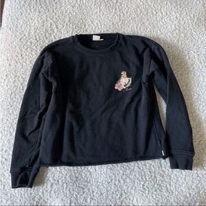 Vans small black sweatshirt